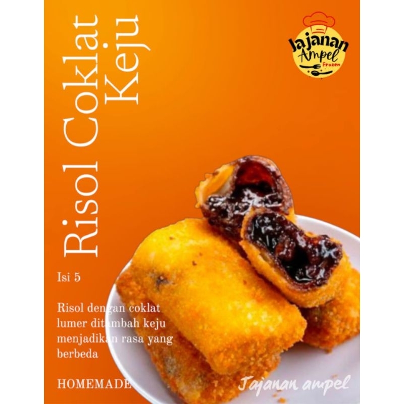 

RISOL ROUGUT COKLAT LUMER isi 5 / frozen