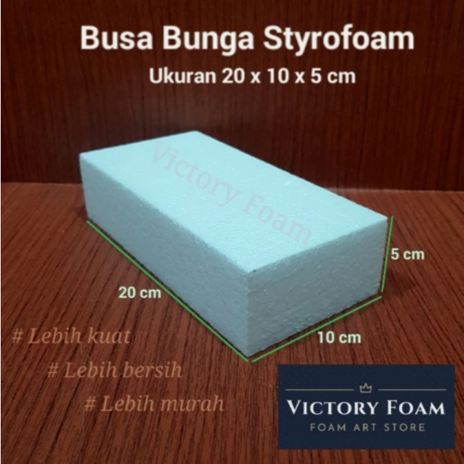 

[LARIS] BUSA Styrofoam_BUSA BUKET_BUSA BUNGA Uk.20x10x5 Cm