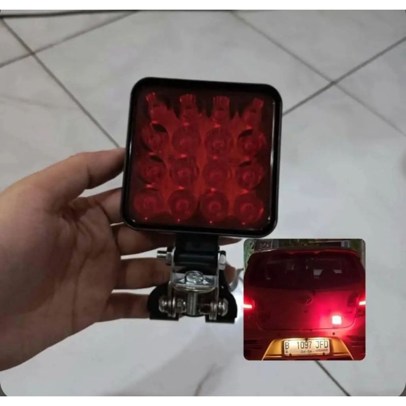 rear foglamp, third brake lamp