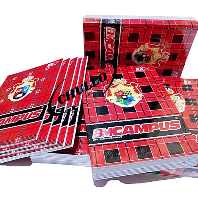 

Buku tulis campus BMC 70 lembar NEW uk campus besar ( Isi 5 buku)