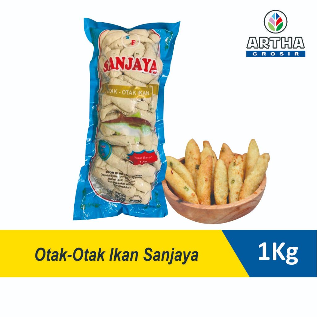 

OTAK OTAK IKAN SANJAYA Otak-otak Ikan Sanjaya Fish Cake 1Kg