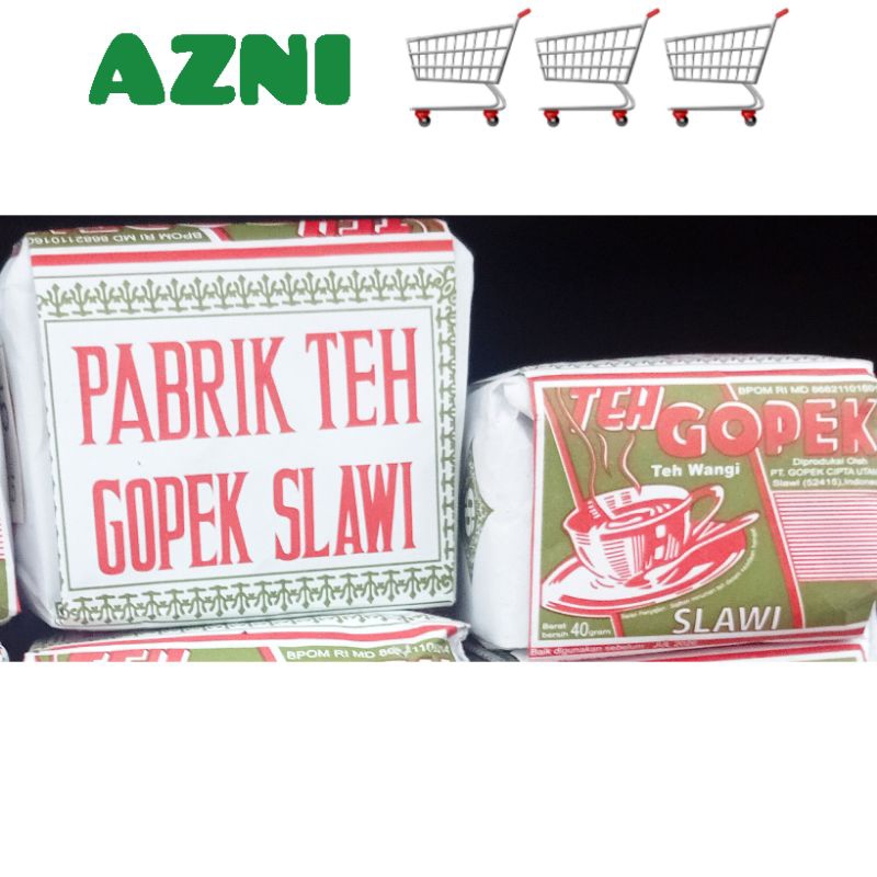 

TEH GOPEK SLAWI 40 GR / 80 GR