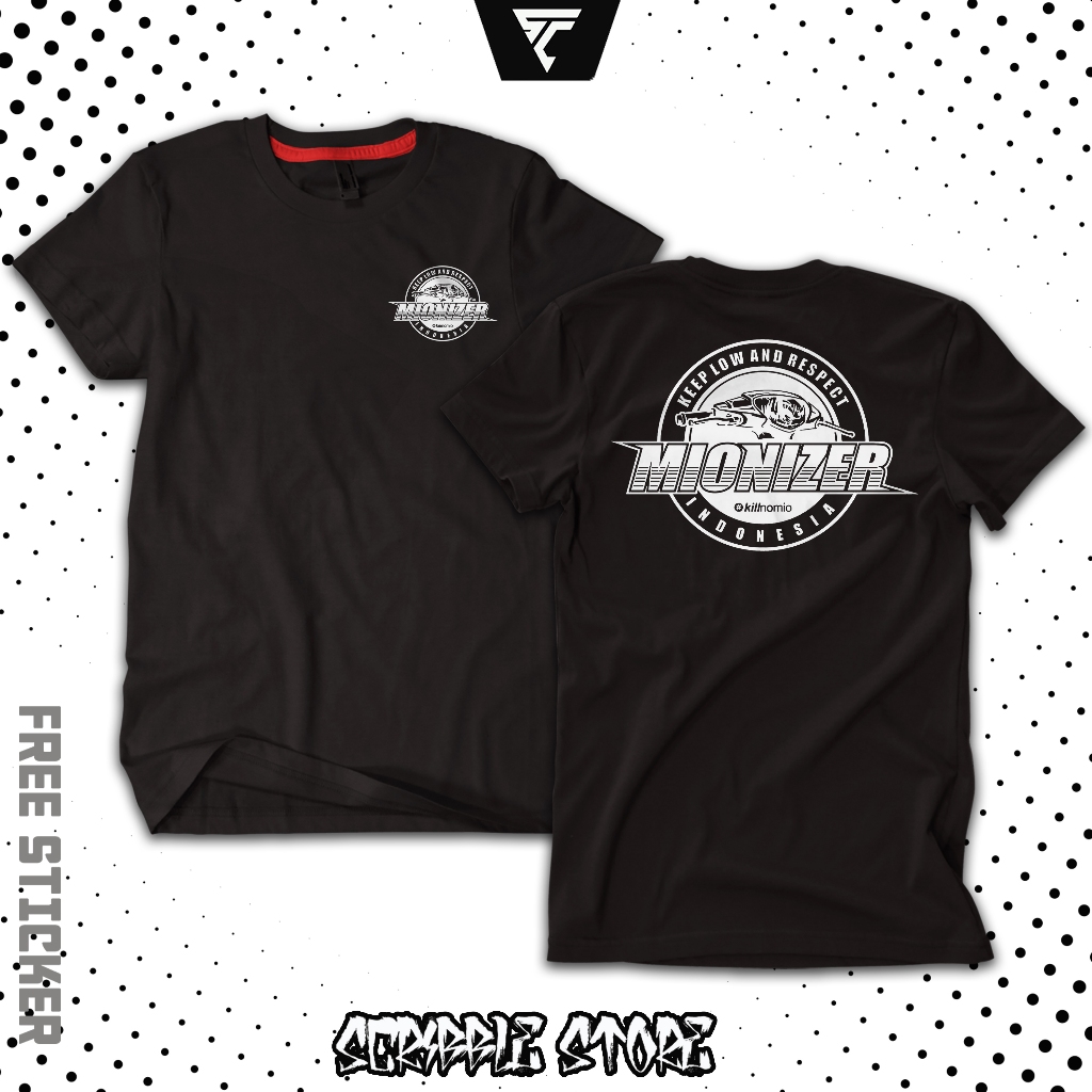 KAOS MIONIZER / KAOS MOTOR MIO / KAOS MATIC GANK / DISTRO KATUN 24S