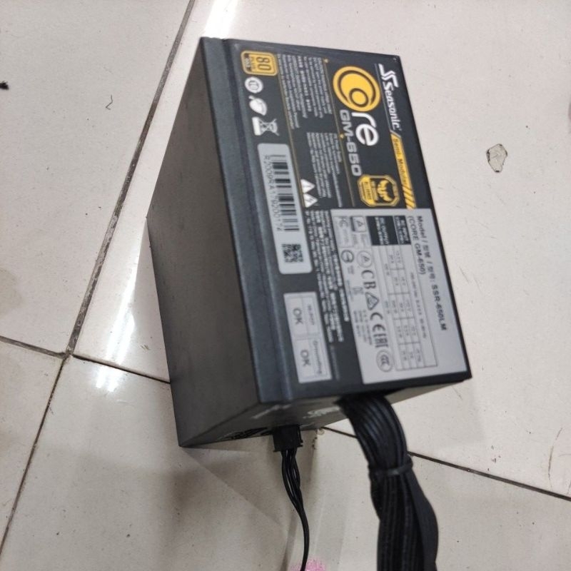 power supply seasonic gm650 80plus gold