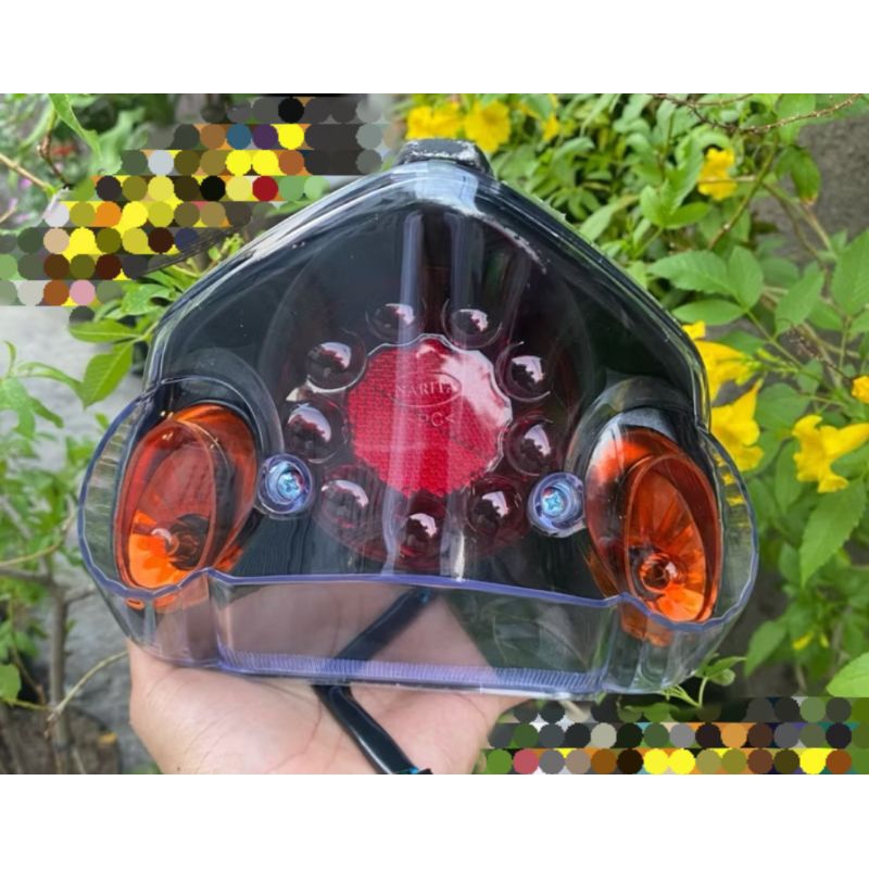 StopLamp Lampu Stop Jupiter Z Led 2006 - 2010 Smoke Hitam Lampu Stop Belakang Jupiter Z Burhan Mika 