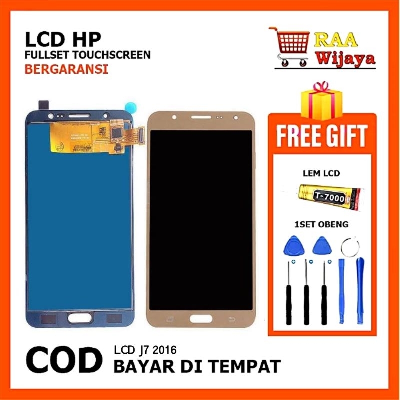 [ORIGINAL] LCD SAMSUNG J7 2016 / J710 FULLSET TOUCHSCREEN