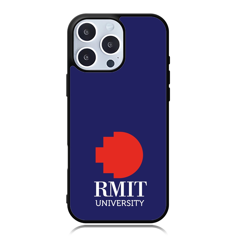 Case iPhone 16 15 14 13 12 11 Mini Plus Pro Max TPU Rubber Custom RMIT University