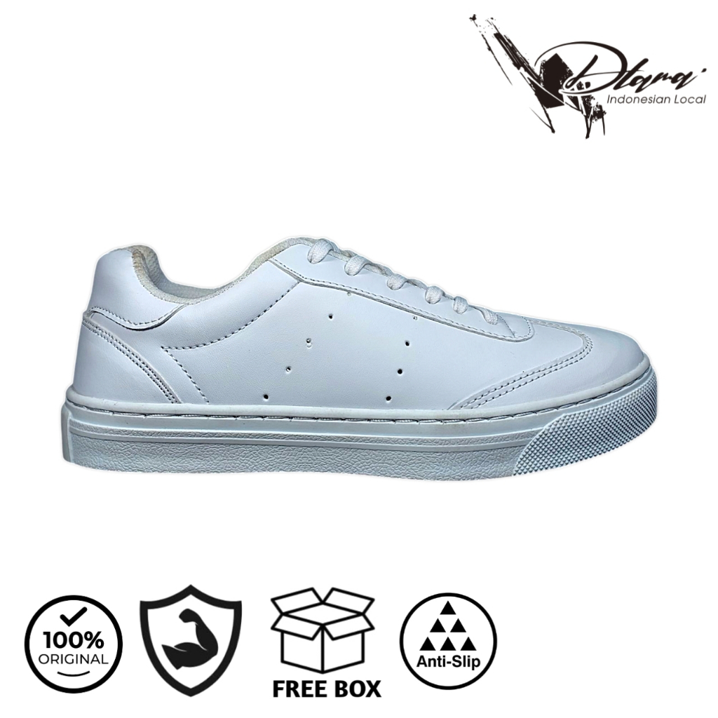 Sepatu Sneakers Putih Pria Keren Santai / Sepatu Pria Terbaru Sepatu Sneakers Fashion