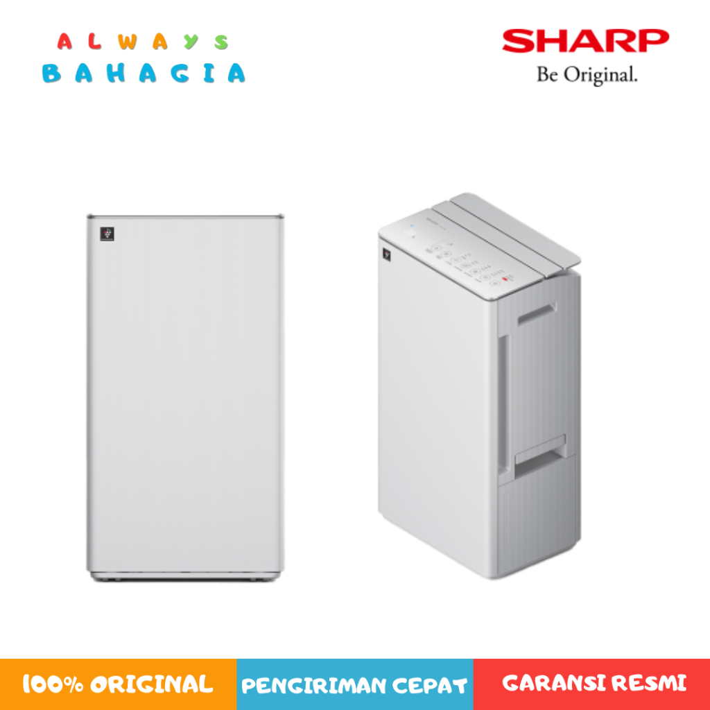 Sharp DW-T30FY - Dehumidifier + Air Purifier, 77 m², Charcoal Gray