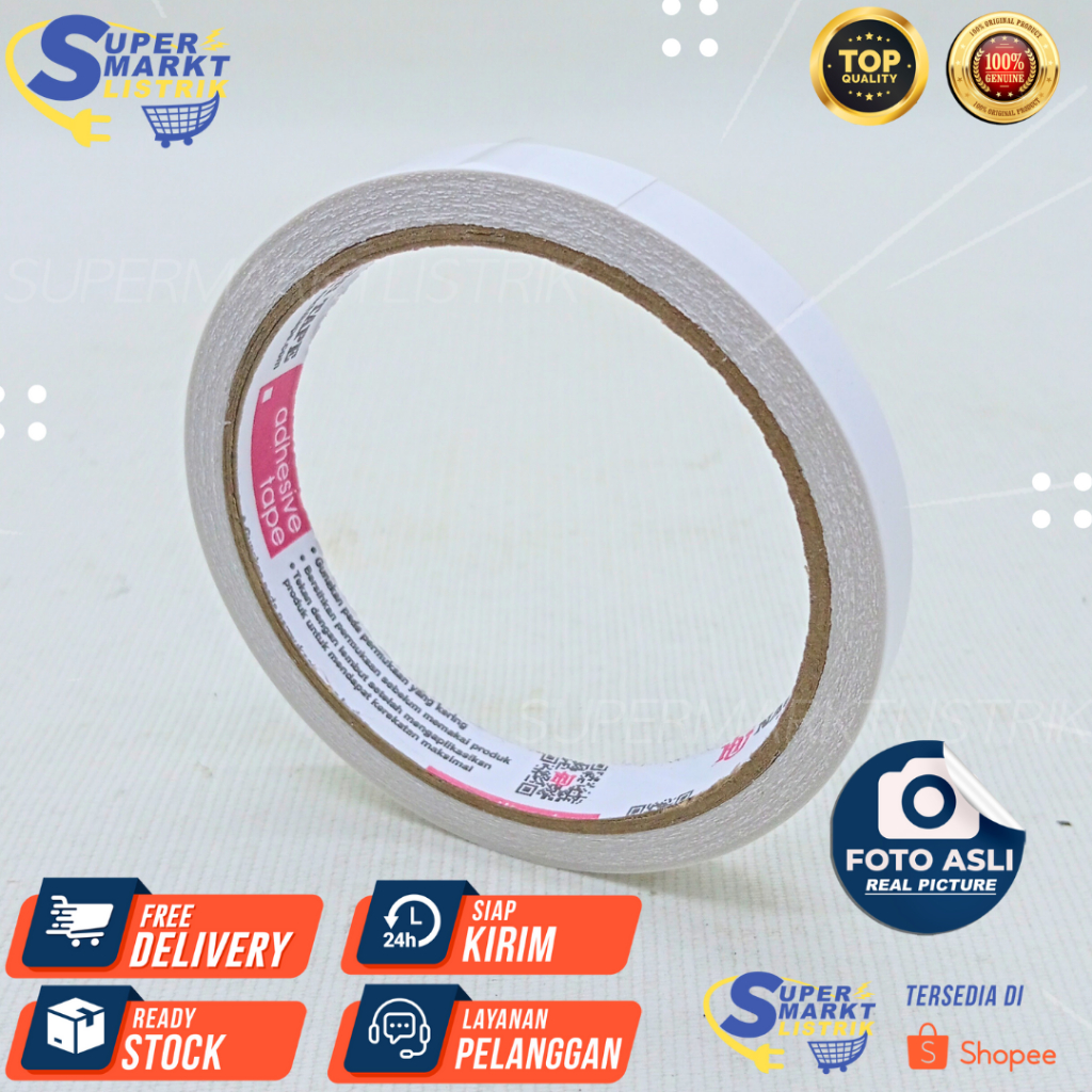 

Double Tape Nachi 1/2'/12mm Panjang 10Yards