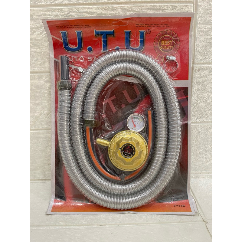 UTU Selang Gas + Regulator / Selang Gas Regulator Merek UTU