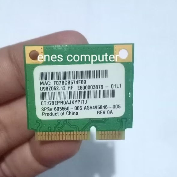 Wifi card Laptop compaq presario CQ42