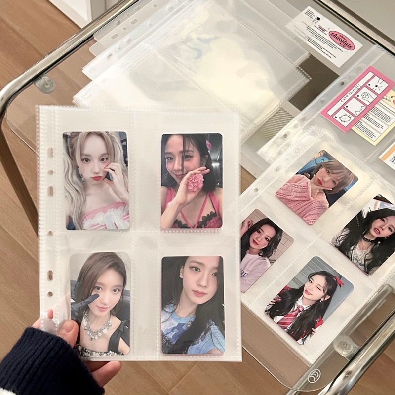 [A5 Wide] [10pcs] Moonjin Studio Sleeve Pocket Pages Binder Photocard Album