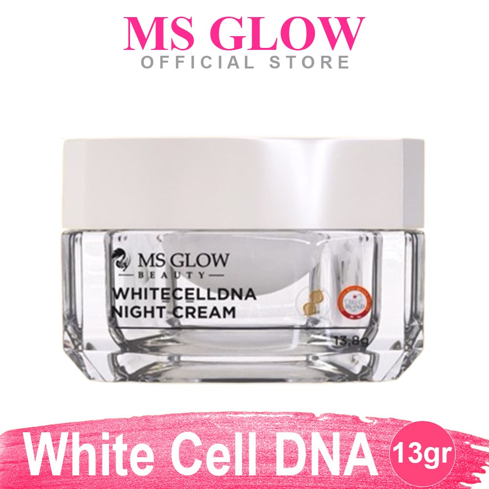 MS GLOW NIGHT CREAM WHITE CELL DNA / NIGHT CREAM DNA