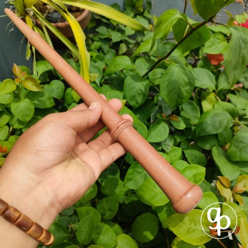 TONGKAT KOMANDO 35 CM TONGKAT KOMANDO KAYU STIGI KAYU SETIGI