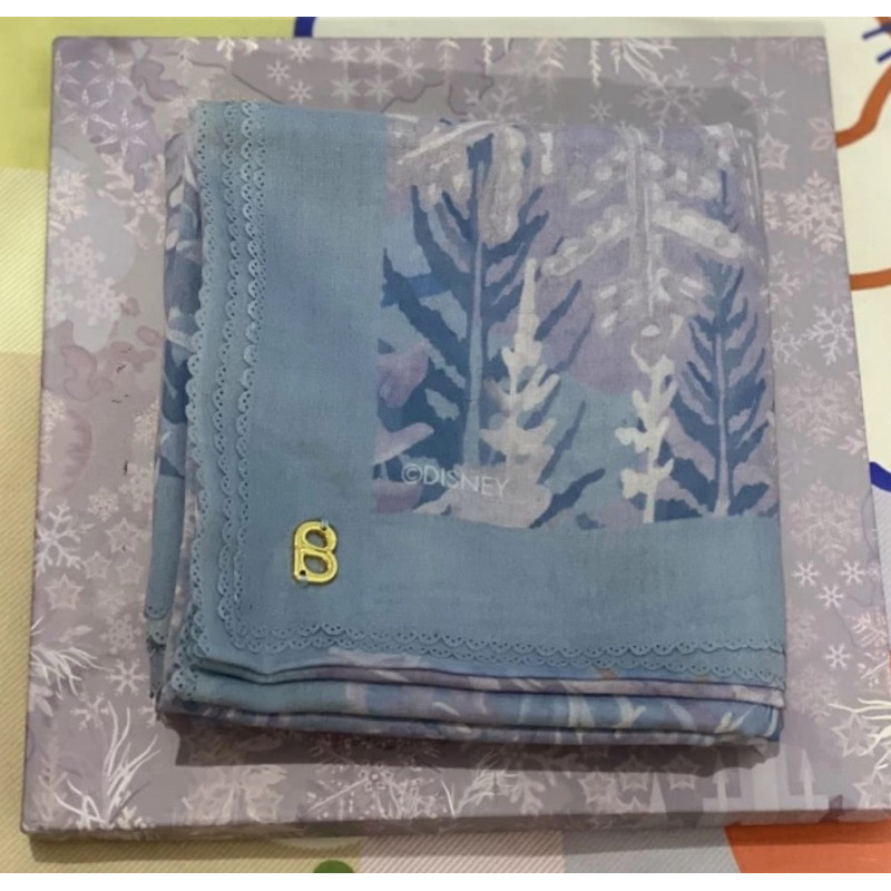 Buttonscarves Frozen Aquamarine XL