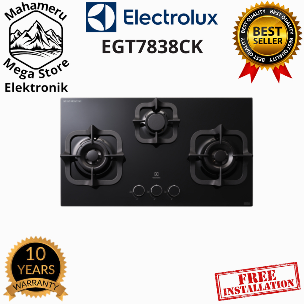 Kompor Gas Tanam ELECTROLUX EGT7838CK