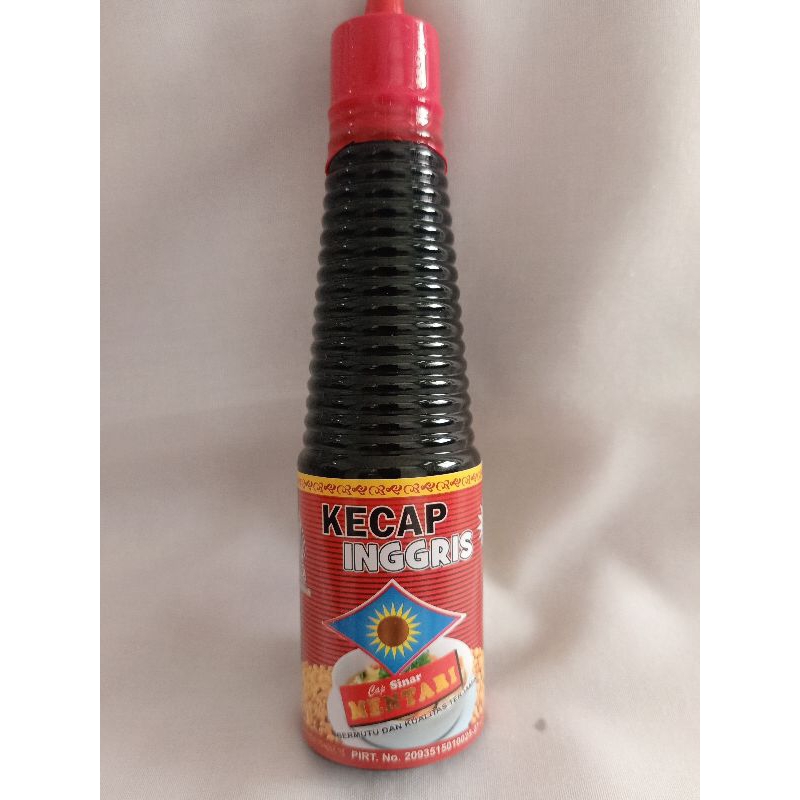 Kecap inggris 150ml halal cap sinar mentari grosir