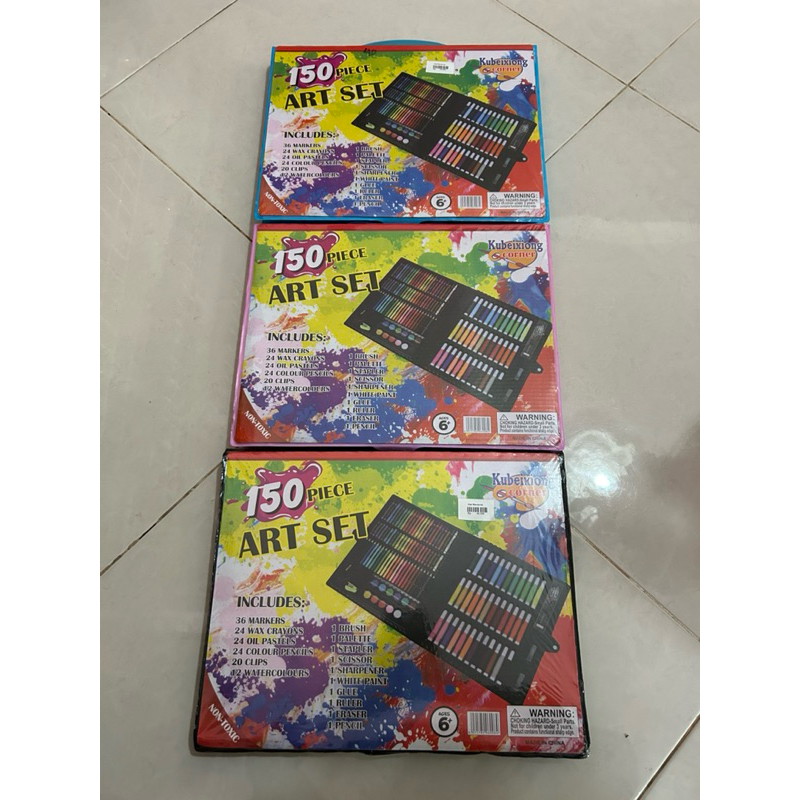 

ART SET 150 PCS - Perlengkapan Melukis & Mewarnai Lengkap untuk Anak