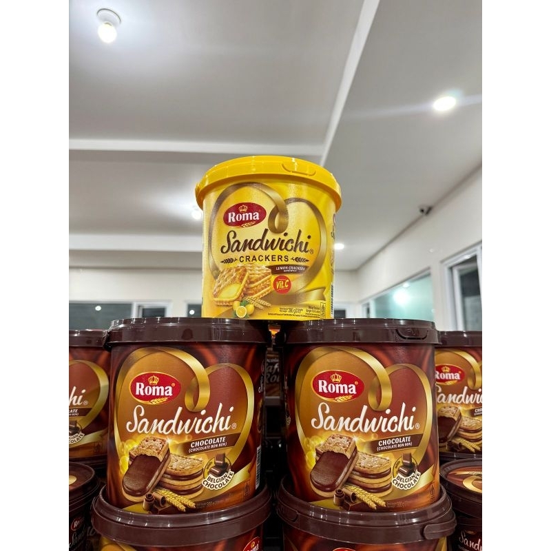 

ROMA SANDWICH WITH BELGIAN COKLAT KEMASAN JAR TOPLES