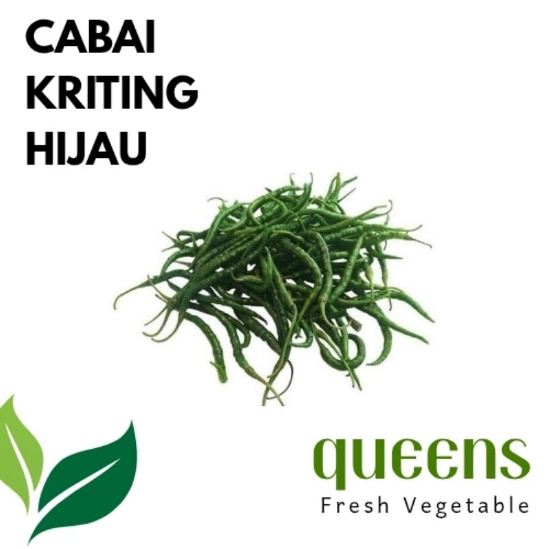 

Cabai keriting Hijau 100gr