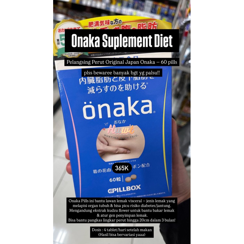 Onaka Supplement Diet