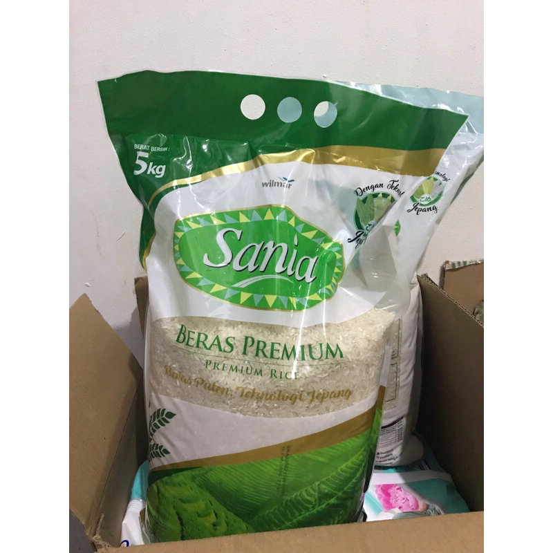 

Beras Sania 5kg Premium Teknologi Jepang
