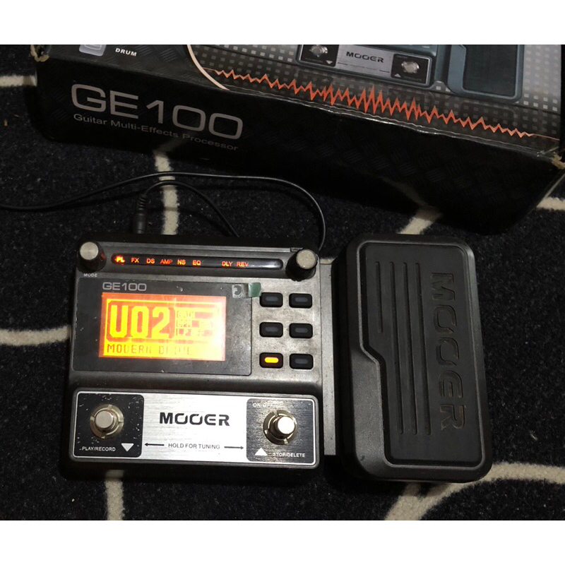 MOOER GE100 EFEK GITAR MULTI