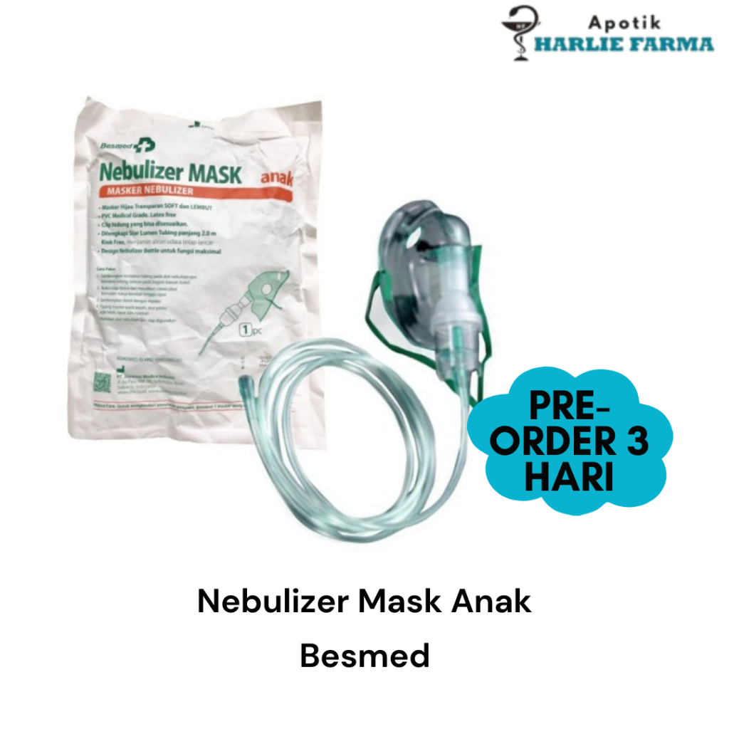 Nebulizer Mask Untuk Anak / Nebulizer Masker Anak