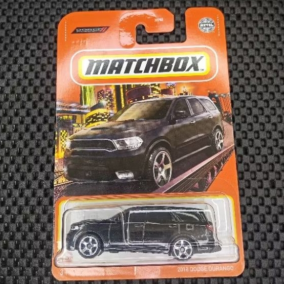 MAINAN ANAK MATCHBOX 2018 DODGE DURANGO HITAM