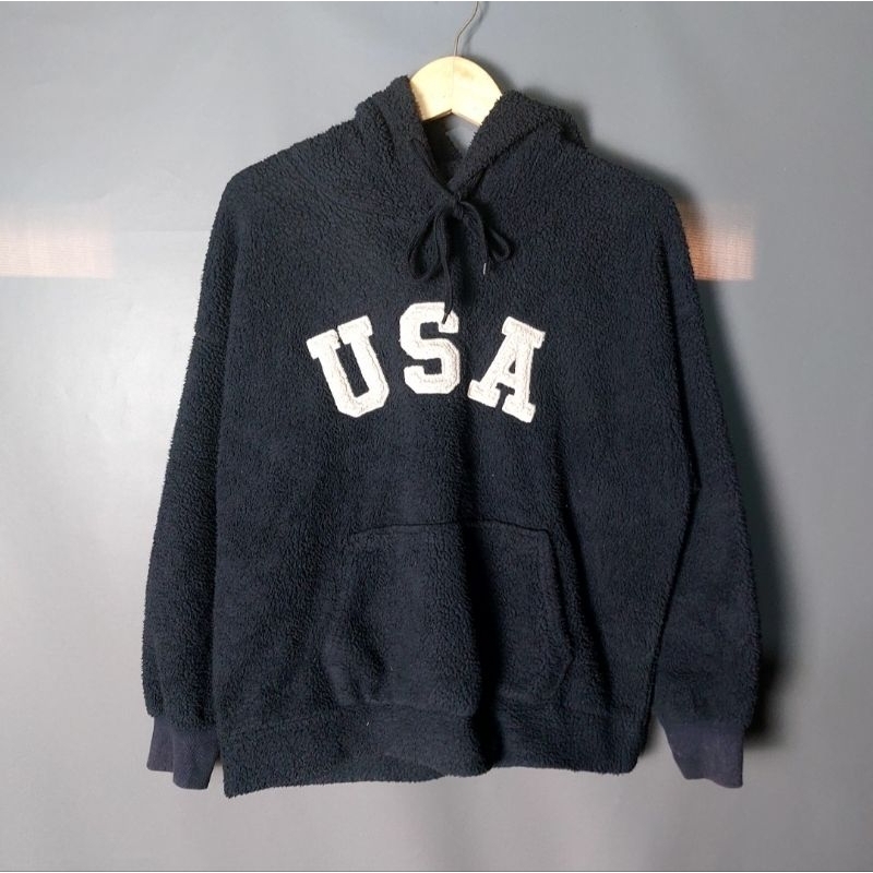 hoodie sherpa USA second