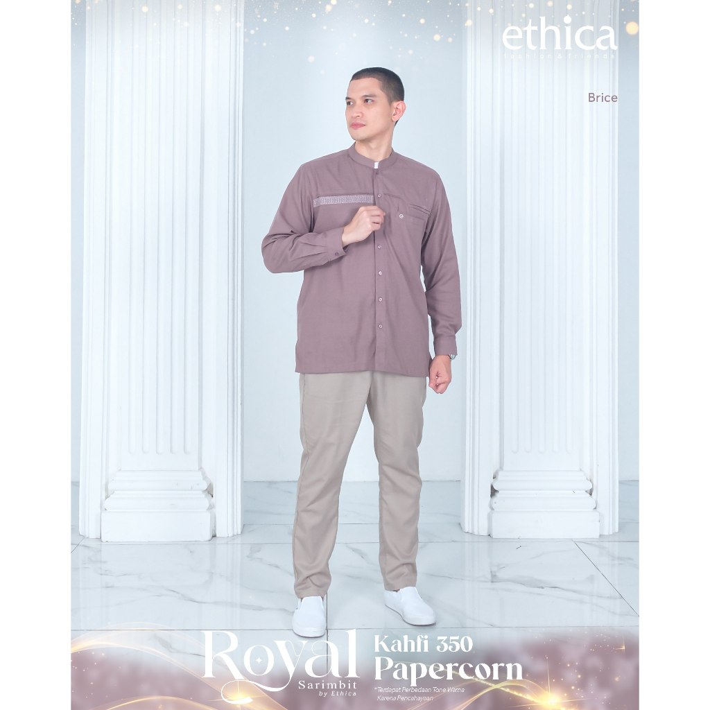 Ethica Kahfi 350 Papercorn Koko Dewasa Lengan Panjang