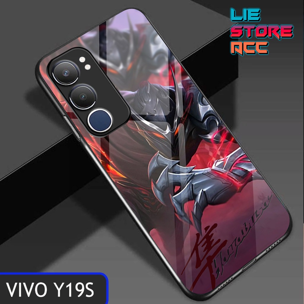 Case Vivo Y19S - Softcase Glass Vivo Y19S - Case ML Casing Vivo Y19S Terbaru - Silikon Vivo Y19S - C