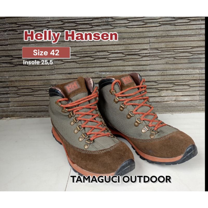 Sepatu gunung Helly Hansen outdoor size 42