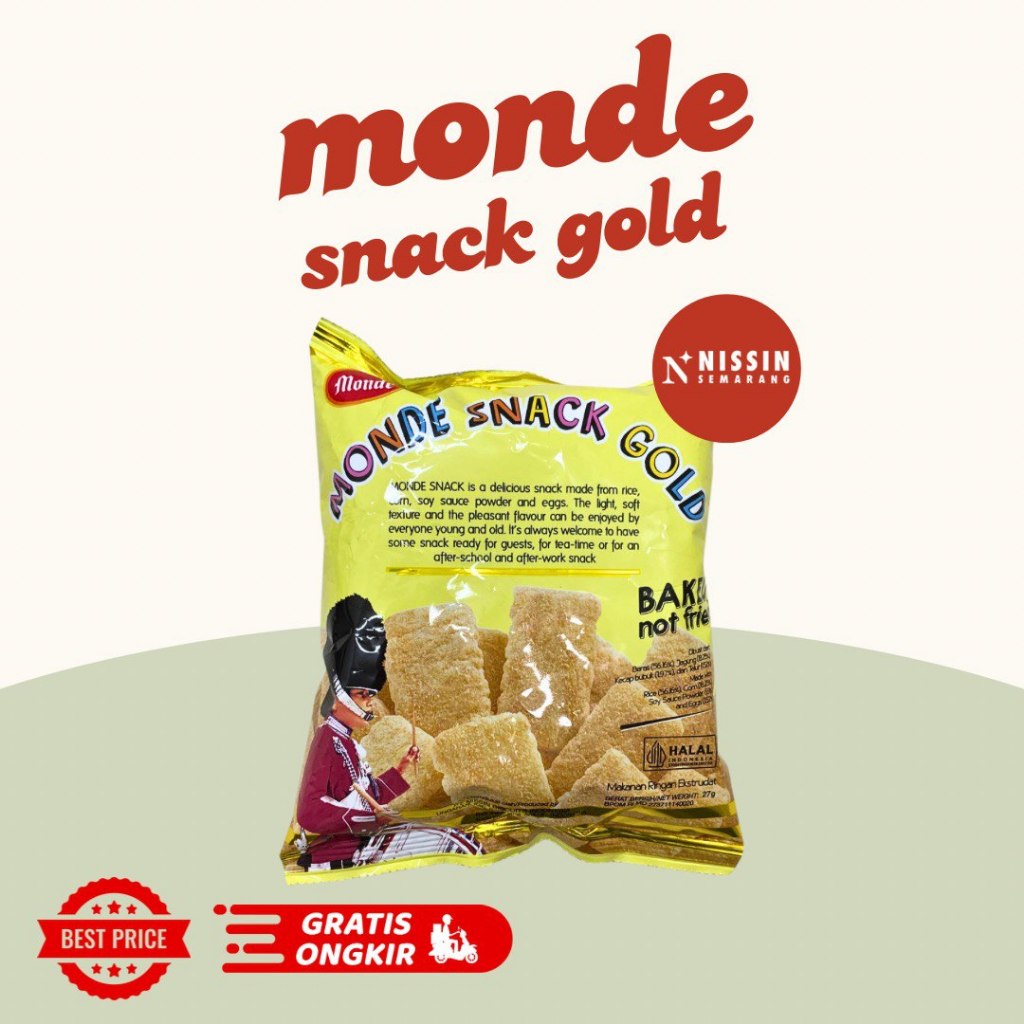 

Monde Snack Gold 27gr/60gr