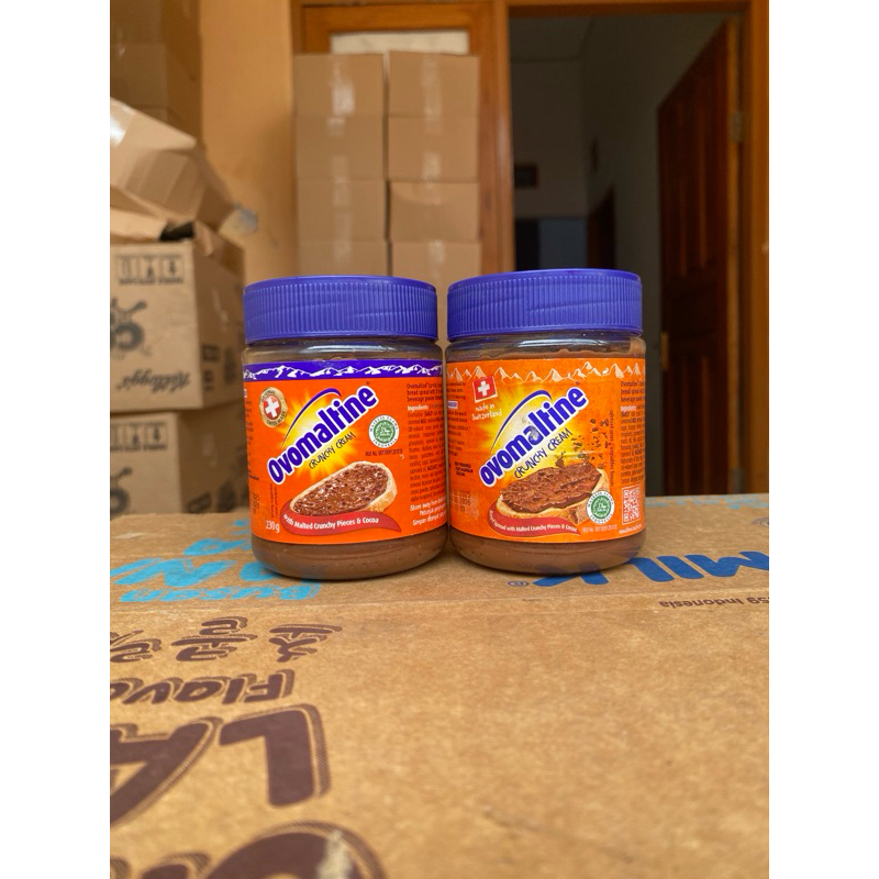 

Ovomaltine Crunchy Cream 230gr - Selai Cokelat Ovomaltine Crunchy
