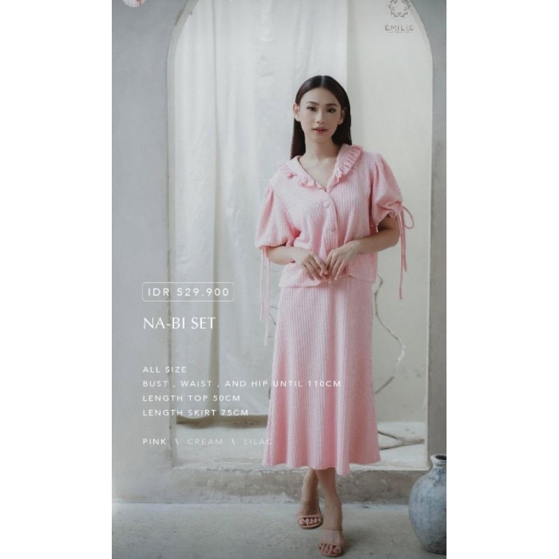 Nabi Set Emilie Beloved pink