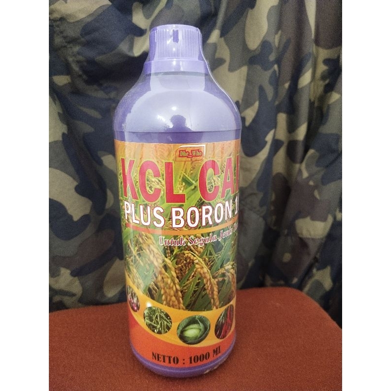KCL Cair plus boron 10 % 1 liter-Pupuk KCL Cair Terlaris
