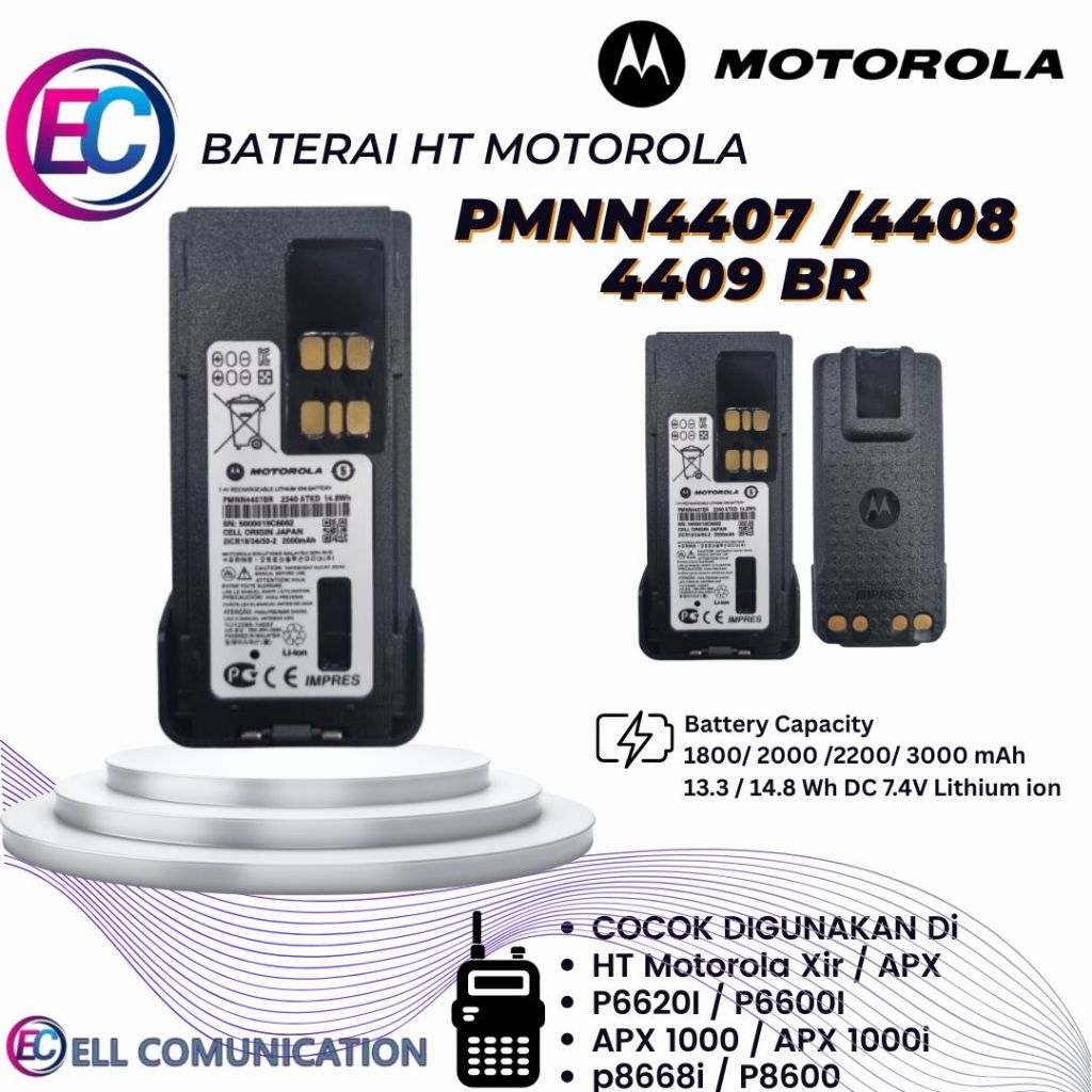BATRE HT MOTOROLA APX1000 APX 1000 XIR P 8668i BATRE APX1000 Xir P8668i