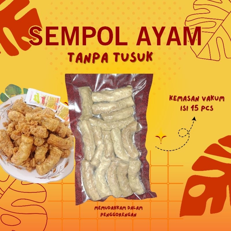 

(Tangan Pertama) Sempol Ayam Tanpa Tusuk