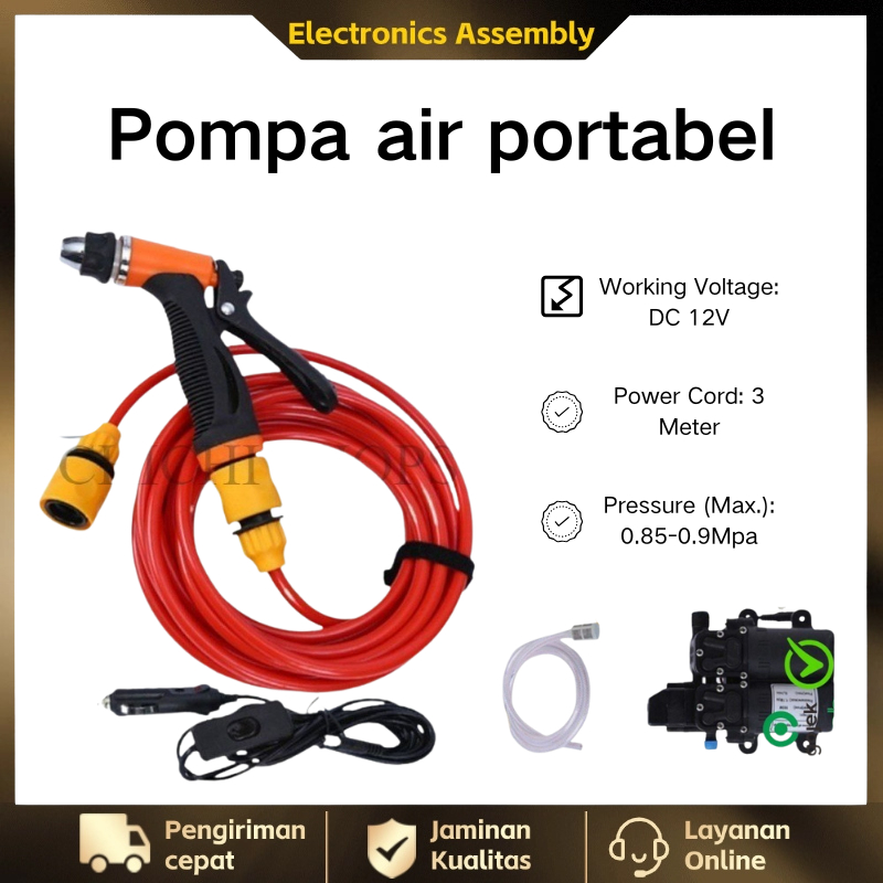 Getz Alat Cuci Mobil Motor Portable Pompa Air EHS
