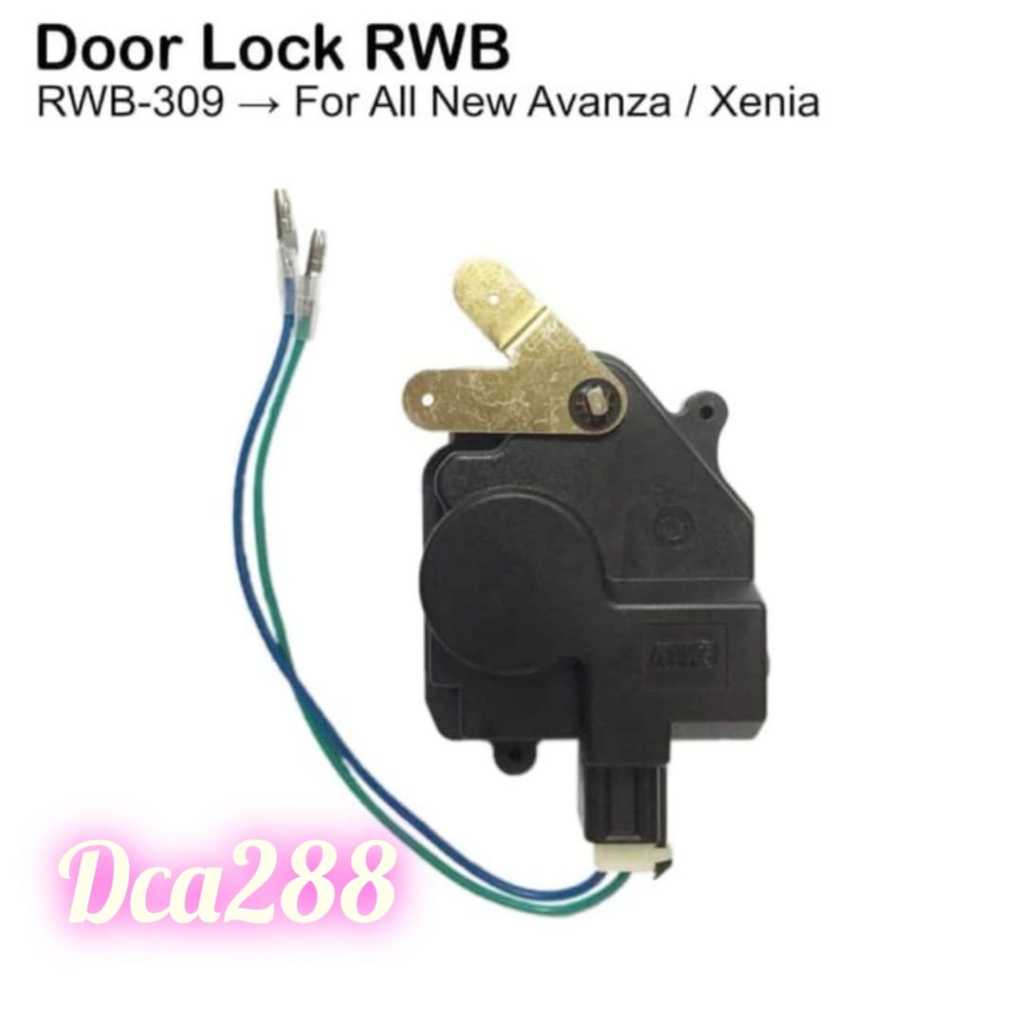 Anak Central Lock 2Kabel /Motor Central Lock All New Avanza - All New Xenia 2 Kabel RWB