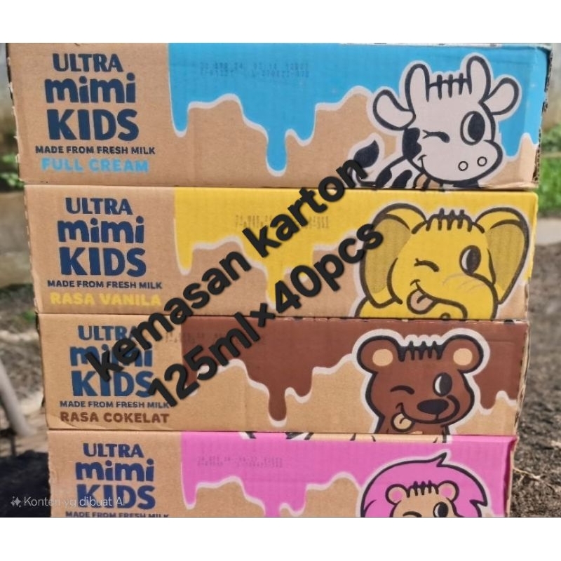 

ultra mimi kids karton 125ml×40pcs