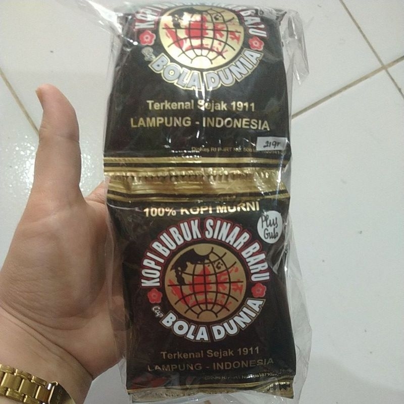 

Kopi Bola Dunia isi 10 Sachet