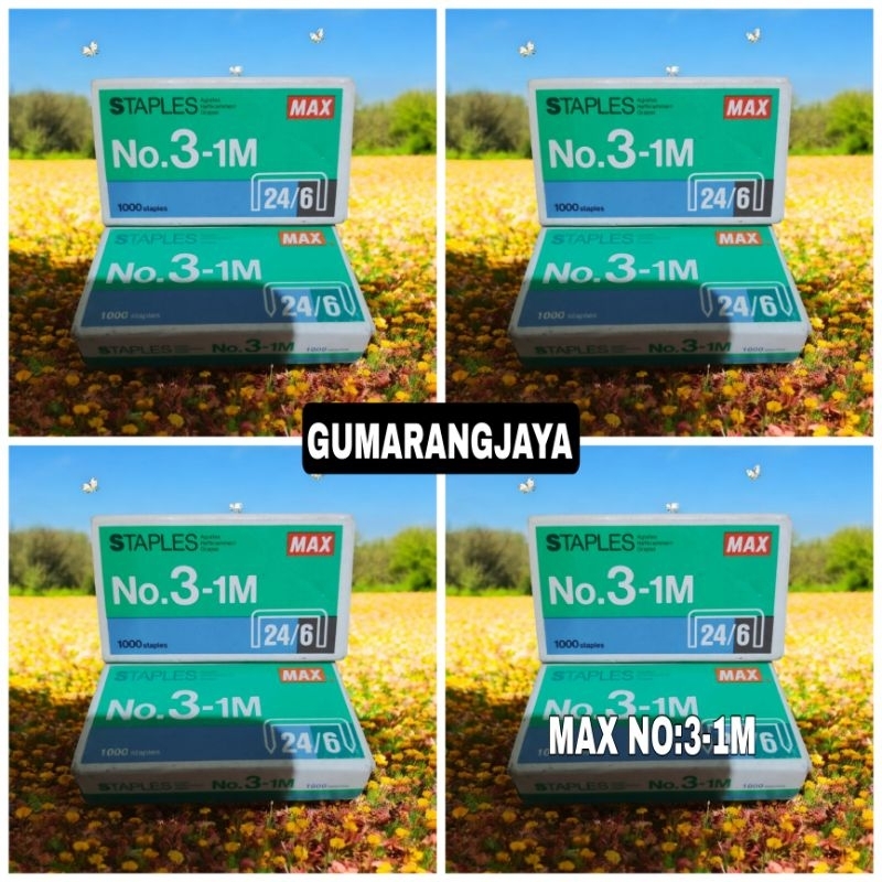 

STAPLES MAX ISI NO:3-1M 24/6 ORIGINAL NEW