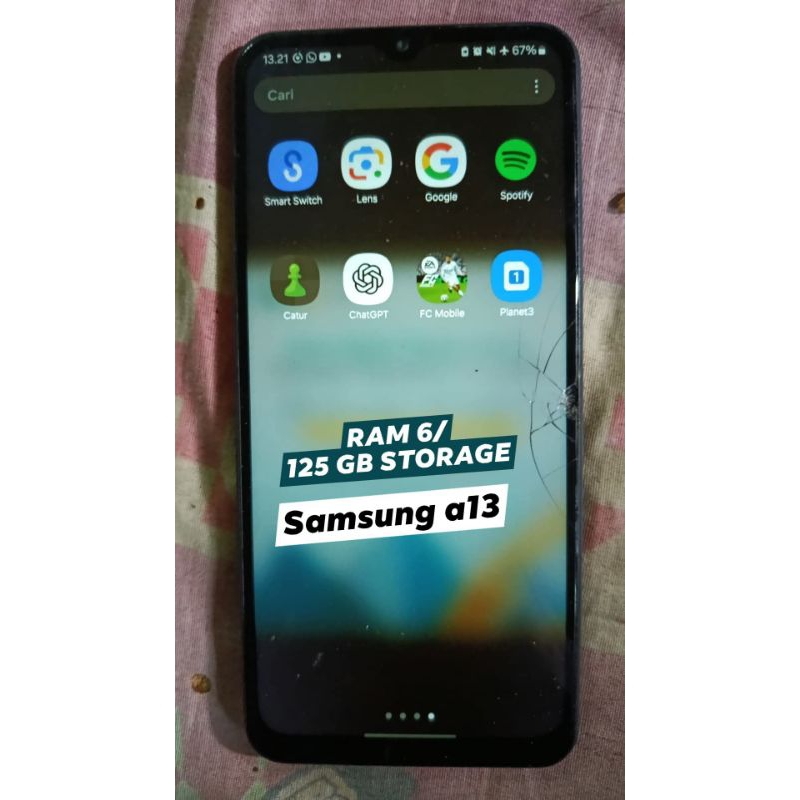 Samsung A13 RAM 6