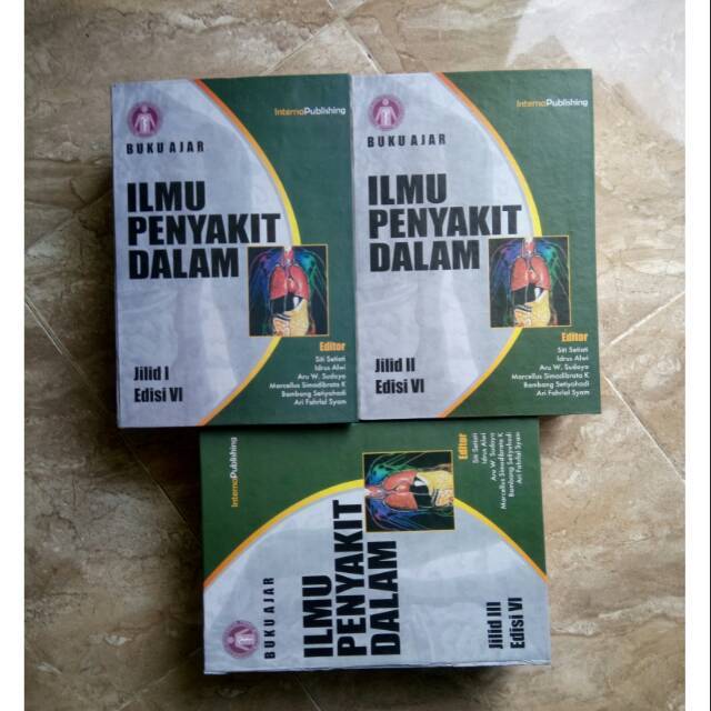 TERBAIK IPD EDISI 6 - PAKET 3 ILMU PENYAKIT DALAM EDISI Vl JILID 1.2.3 FULL WARNA