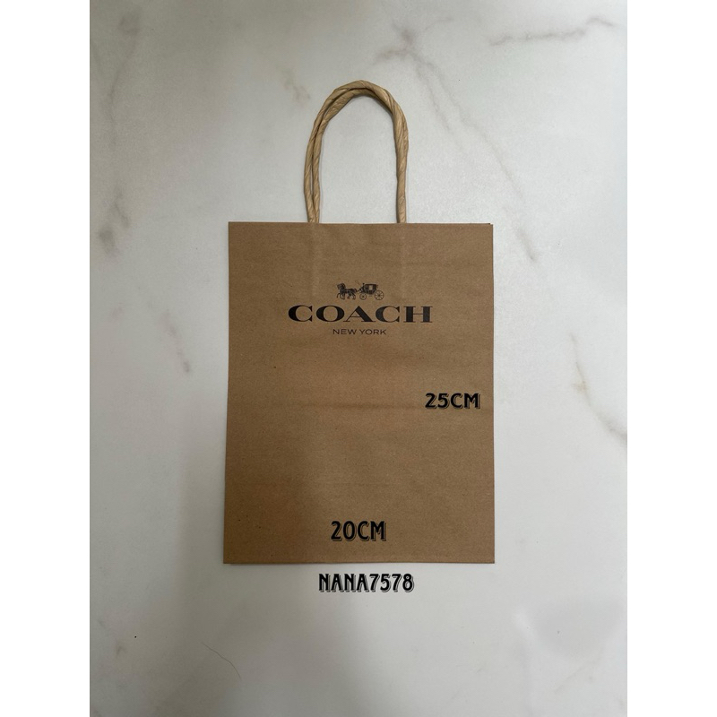 

Coach paperbag paper bag coach