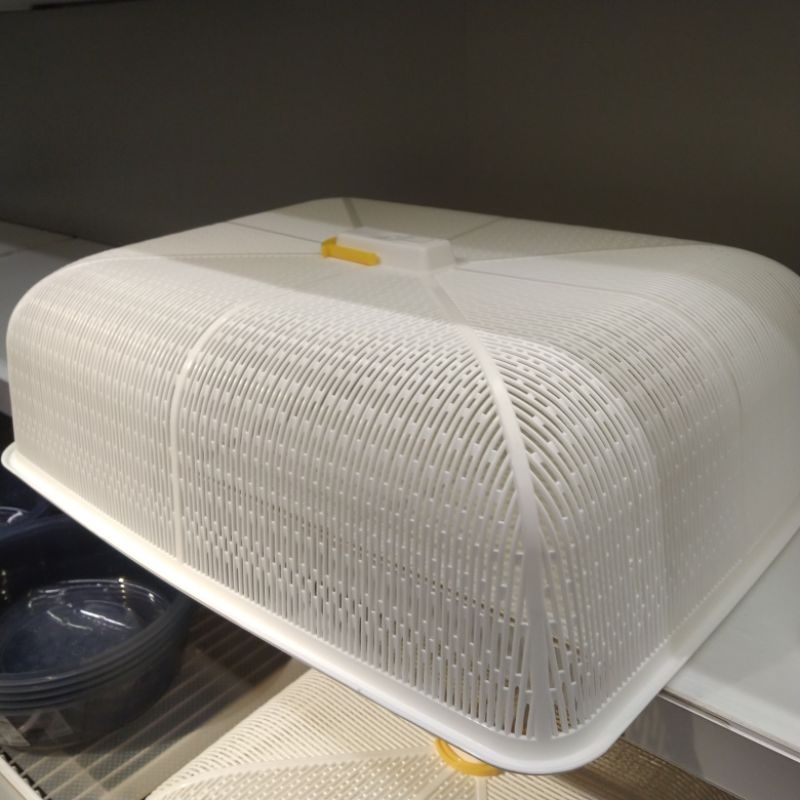 SHINPO Tudung Saji Food Cover Besar jumbo Putih Plastik aesthetic 59X45Cm