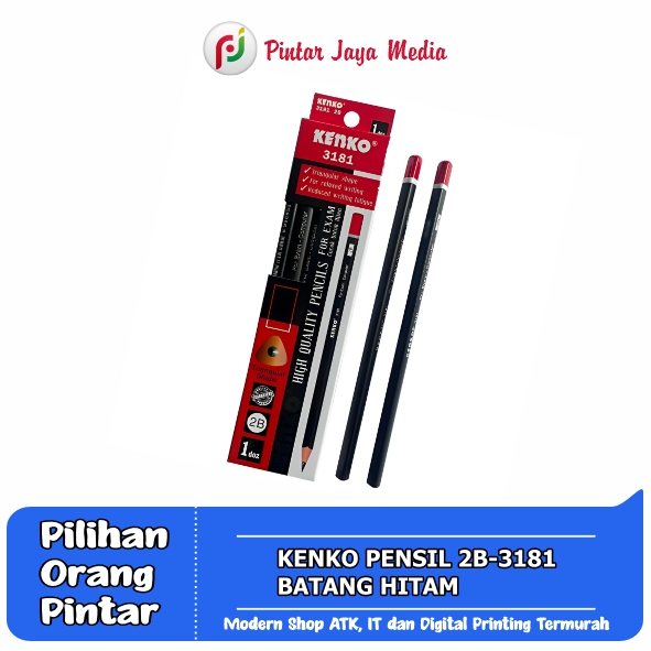

Kenko Pensil 2B-3181 - - Pensil Ujian/For Computer Scanning